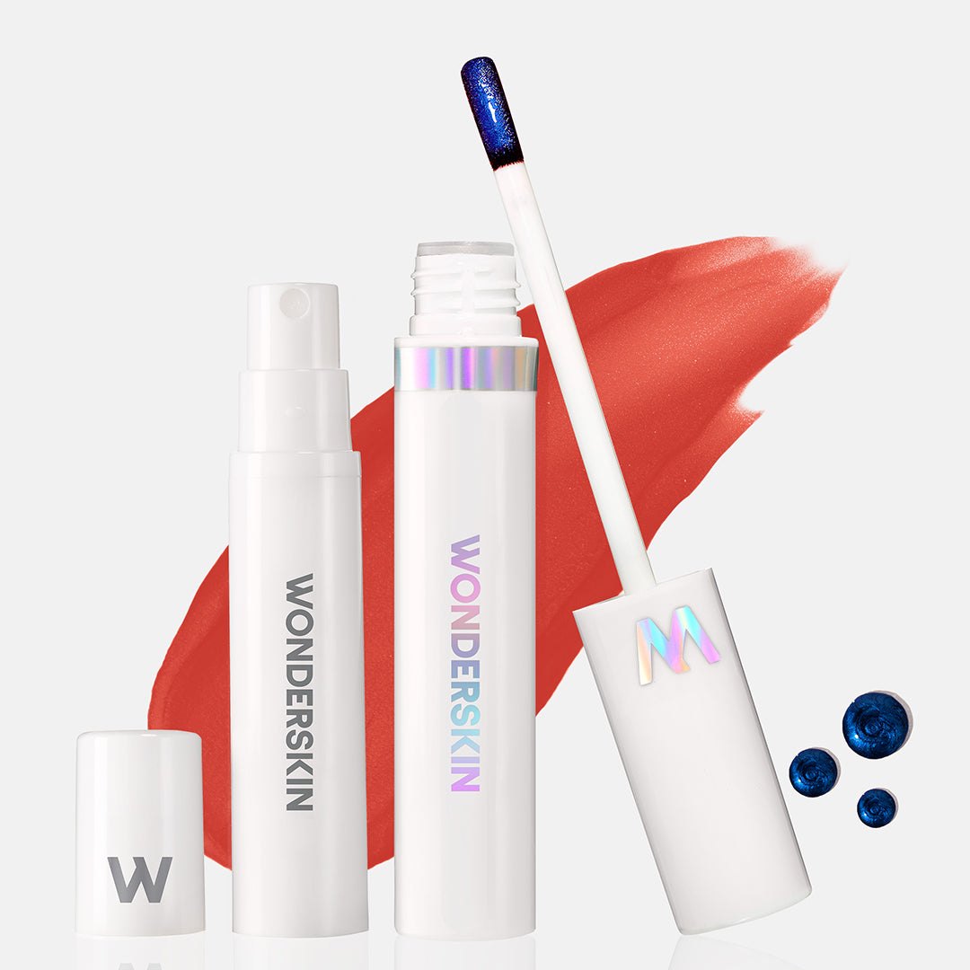 WONDER BLADING Peel & Reveal Lip Color Kit | Glamorous (classic red) - #WBLK-GLMUS
