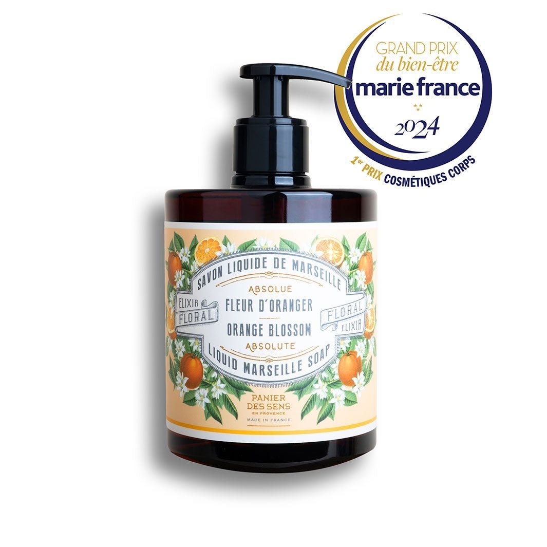 16,9 fl.oz. Orange Blossom Liquid Marseille soap