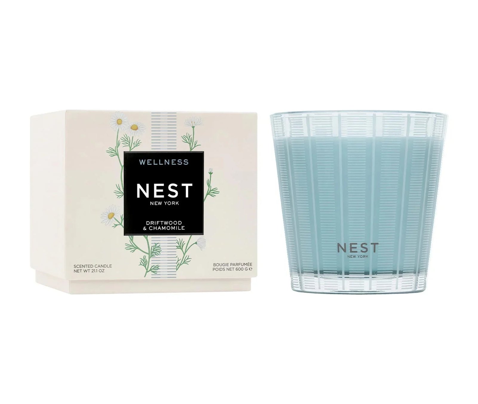 3-Wick Candle 21.2 oz - Driftwood & Chamomile