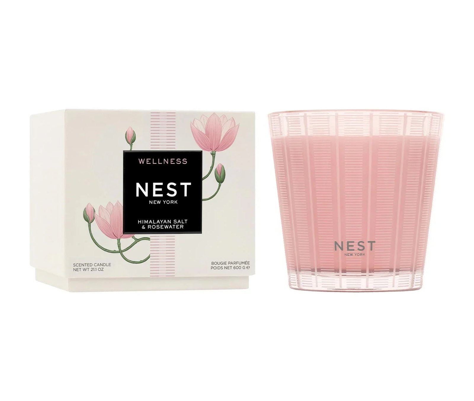 3-Wick Candle 21.2 oz - Himalayan Salt & Rosewater