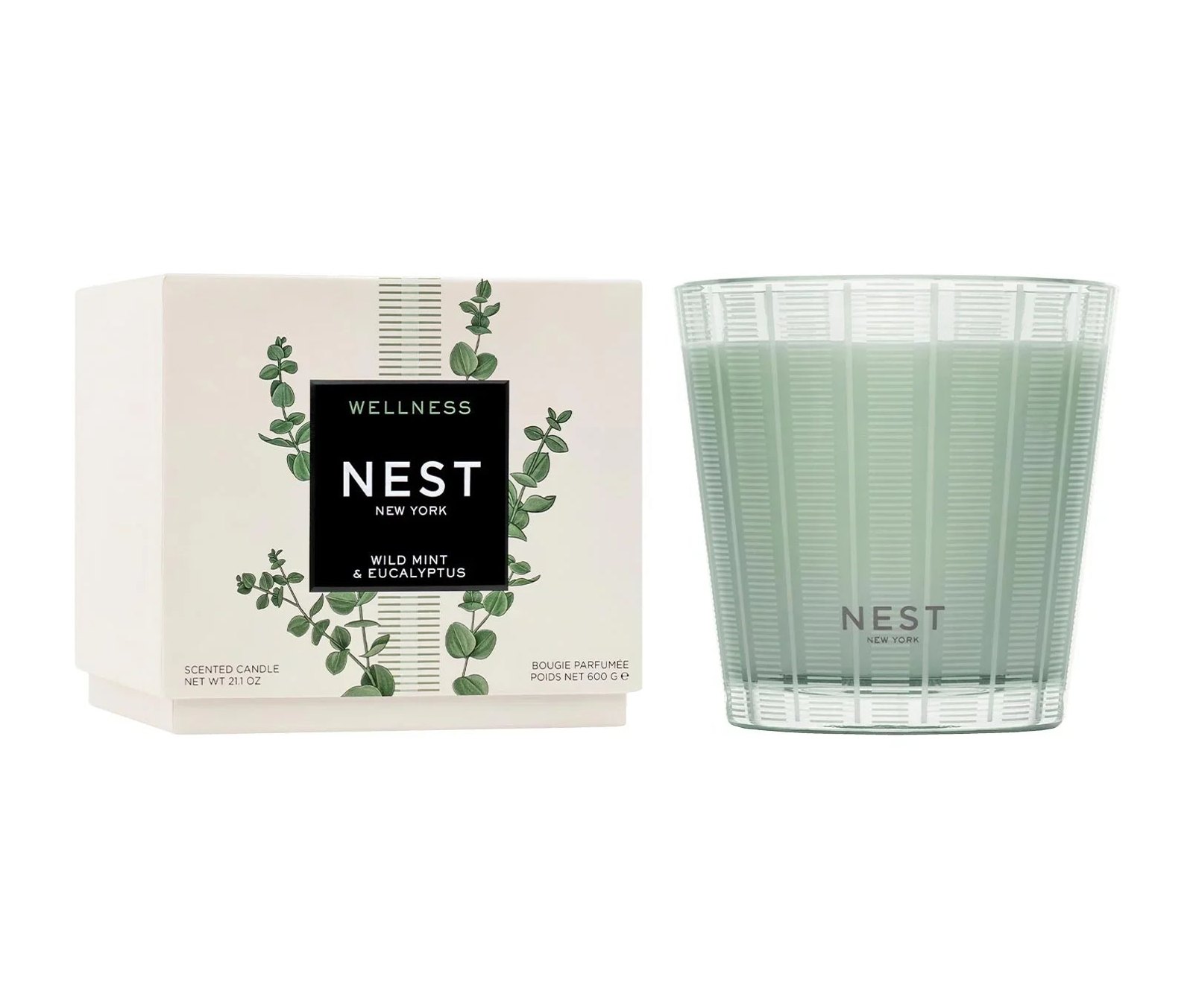 3-Wick Candle 21.2 oz - Wild Mint & Eucalyptus