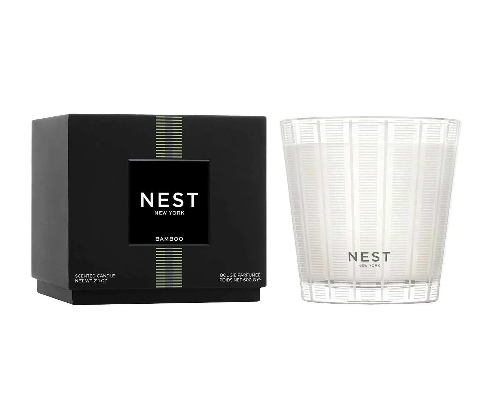 3-Wick Candle 21.2 oz - Bamboo