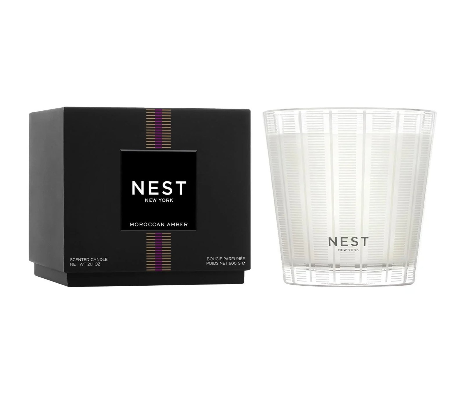 3-Wick Candle 21.2 oz - Moroccan Amber