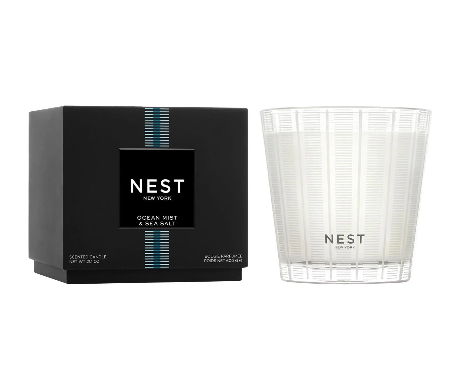 3-Wick Candle 21.2 oz - Ocean Mist & Sea Salt