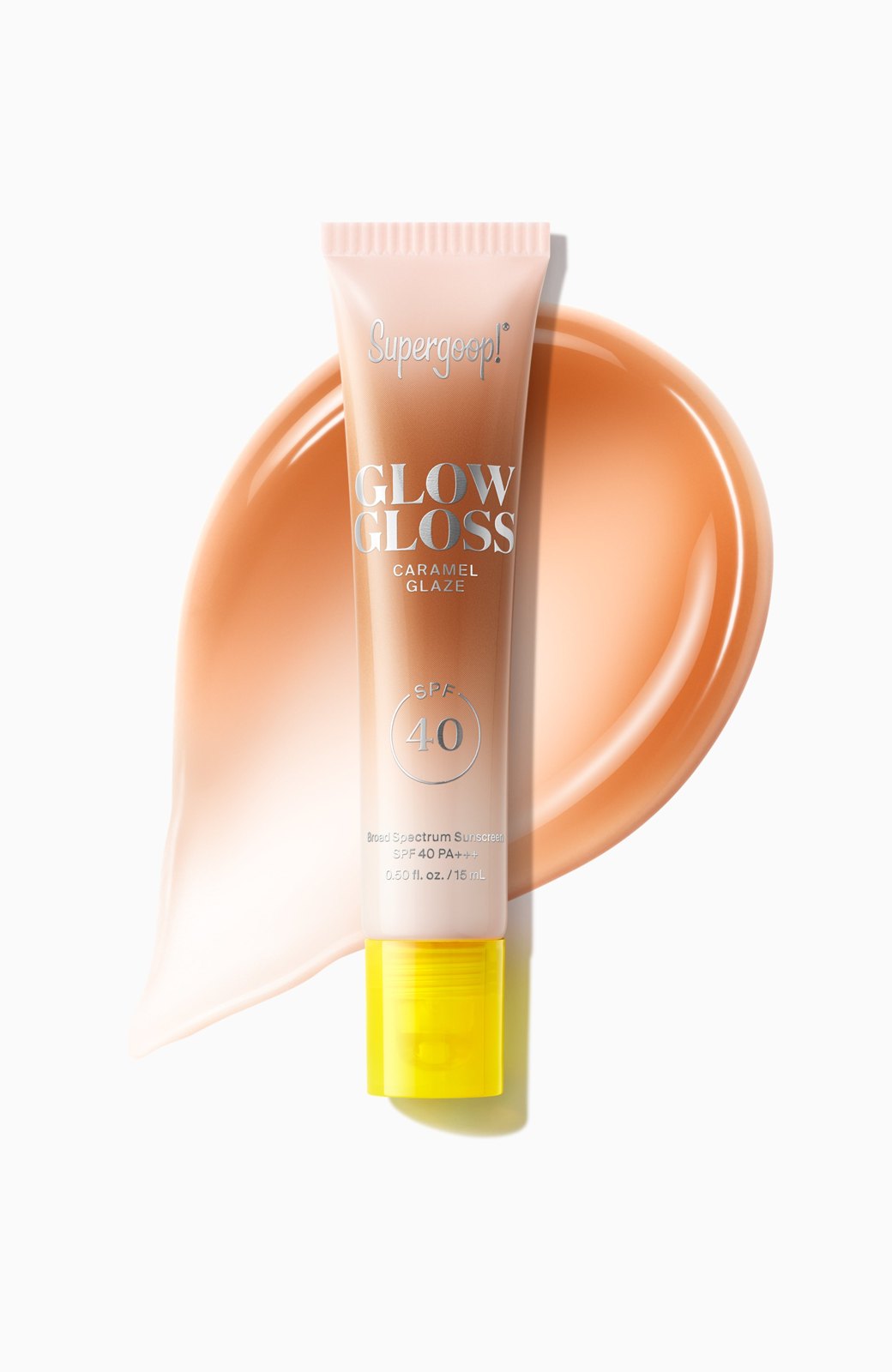 Glow Gloss SPF 40 Lip Balm - Caramel Glaze NEW