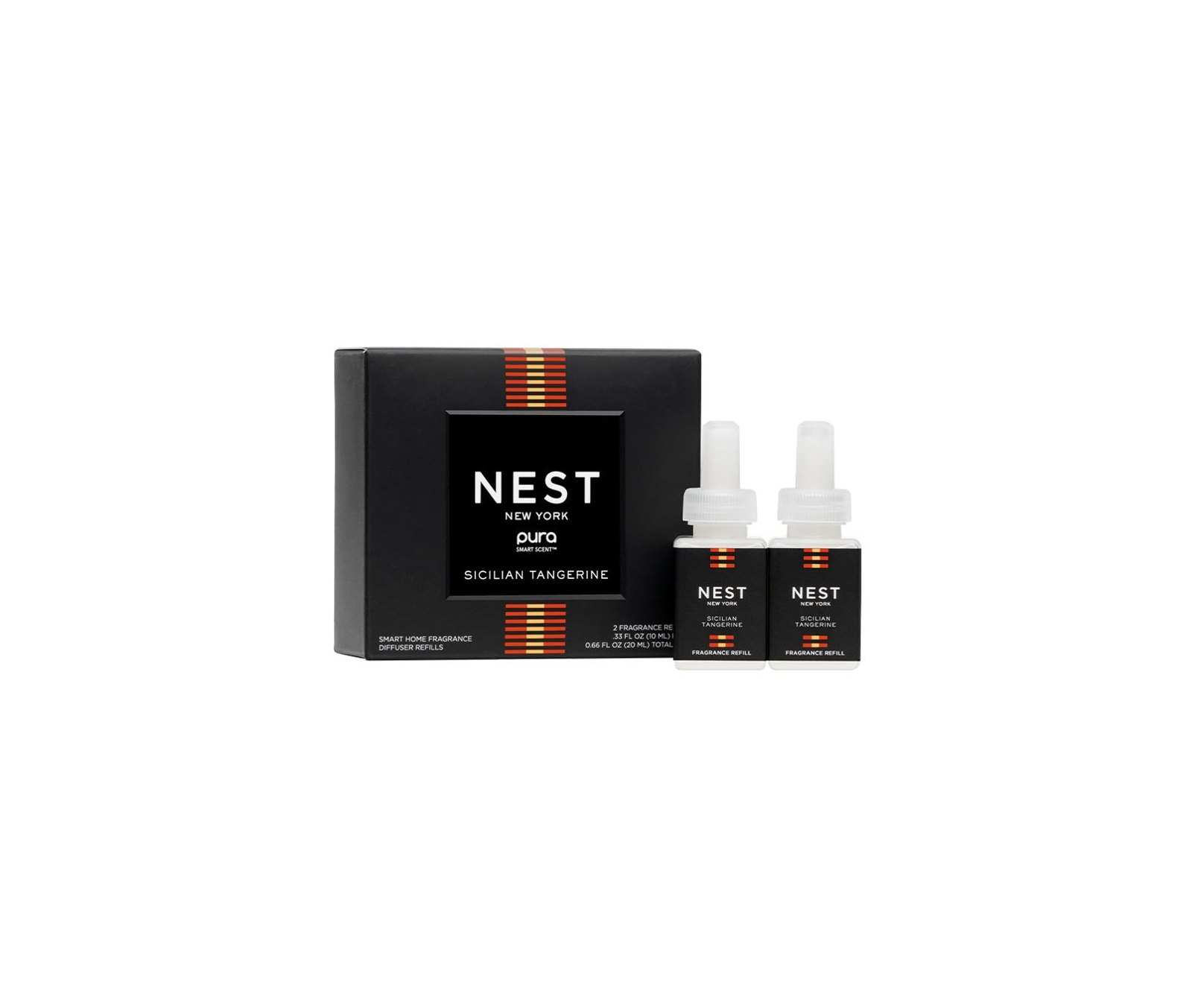 Pura Sicilian Tangerine Refill (Set of 2) 0.33 fl oz/19.5 ml