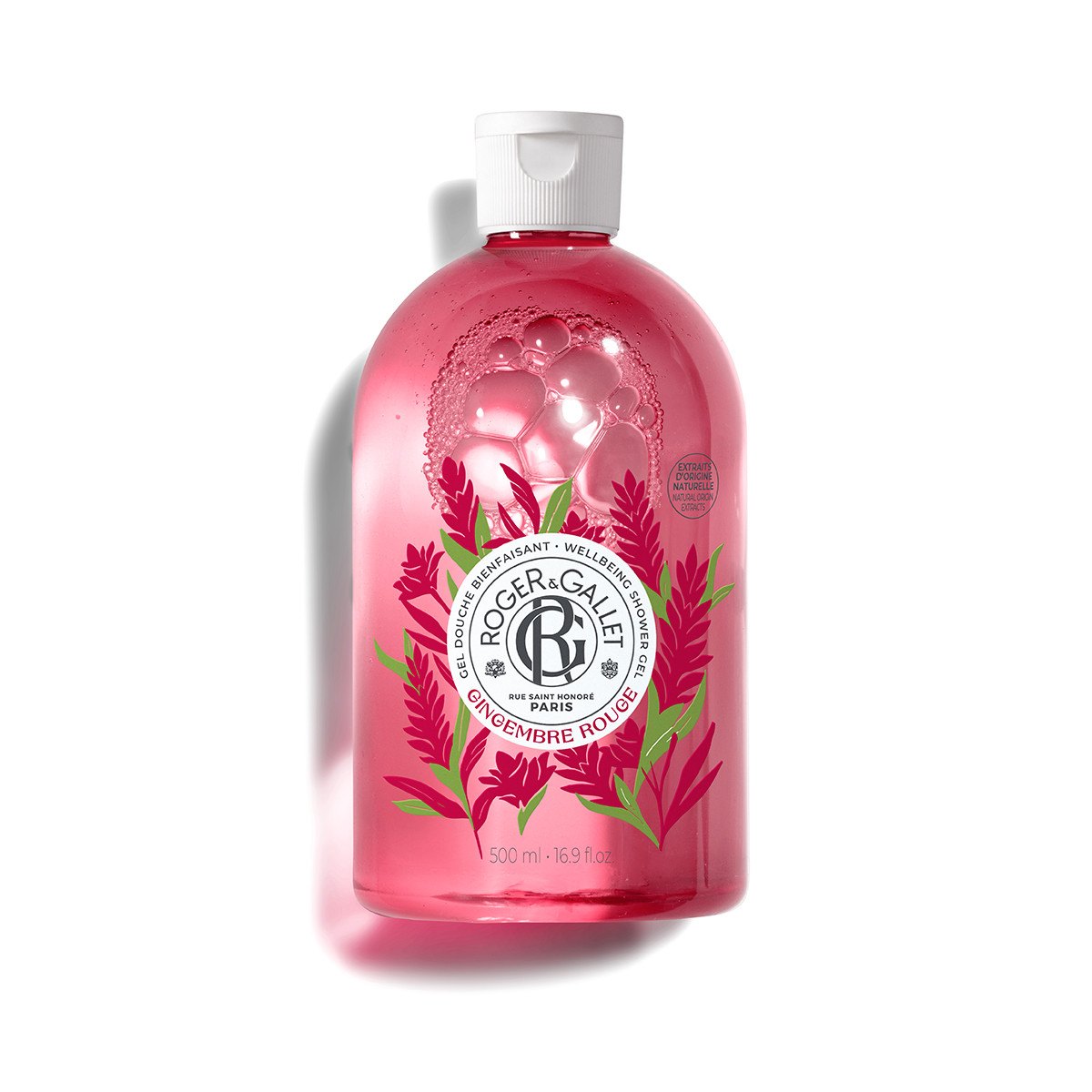 REDGIN Bath & Shower Gel - 16.9 oz Bottle