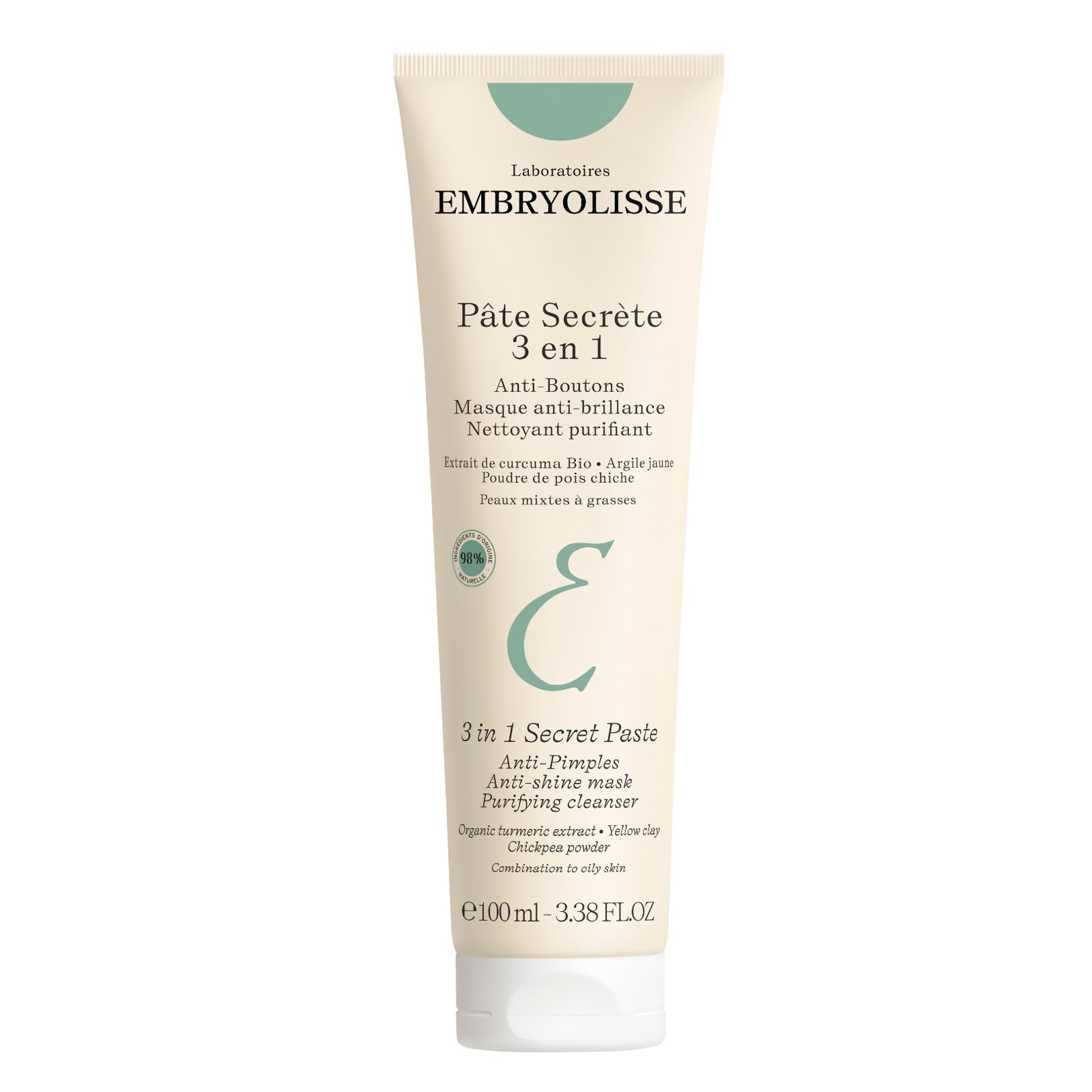 Embryolisse 3 in 1 Secret Paste 3.38 fl.oz.