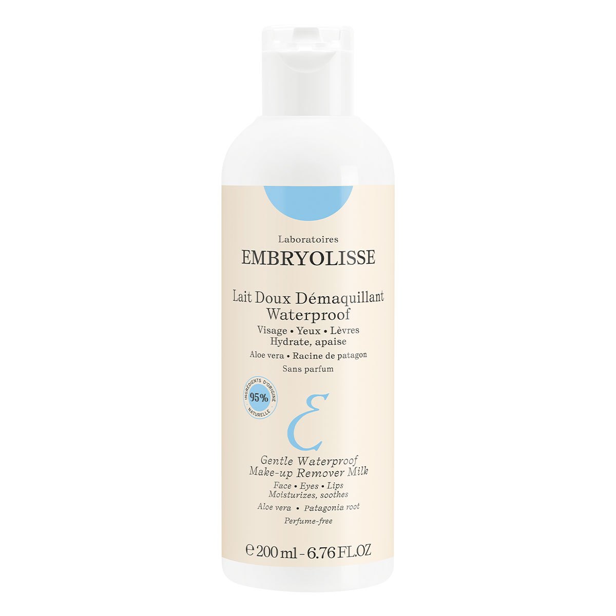 Embryolisse Gentle Waterproof Make-up Remover Milk 6.76 fl.oz.