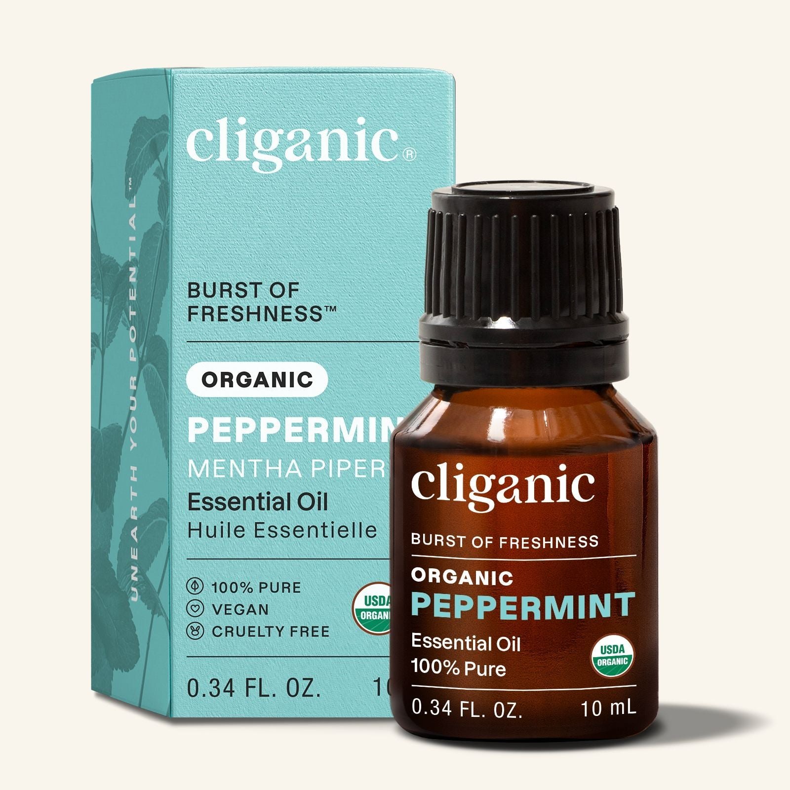 Essential Oils Singles - Organic Peppermint Oil
