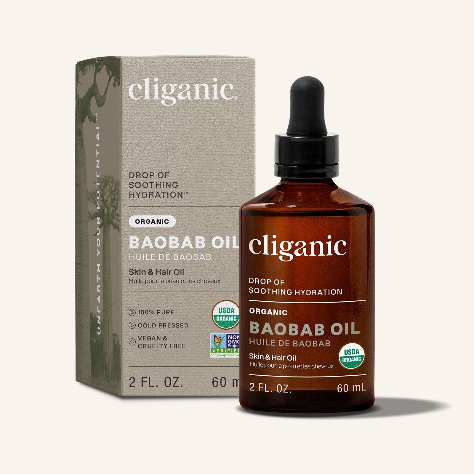 Organic Baobab Oil 2oz