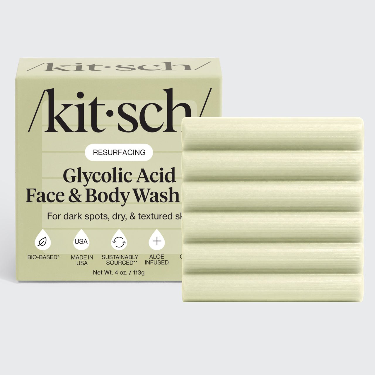 Glycolic Acid Exfoliating Face and Body Wash