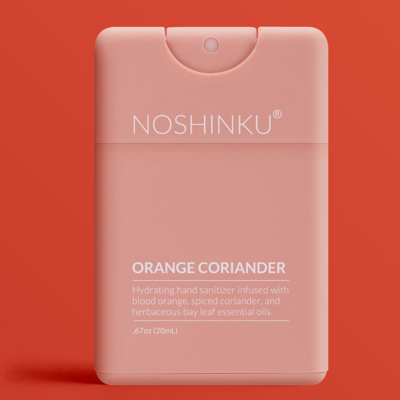 Refillable Orange Coriander Moisturizing Hand Sanitizer