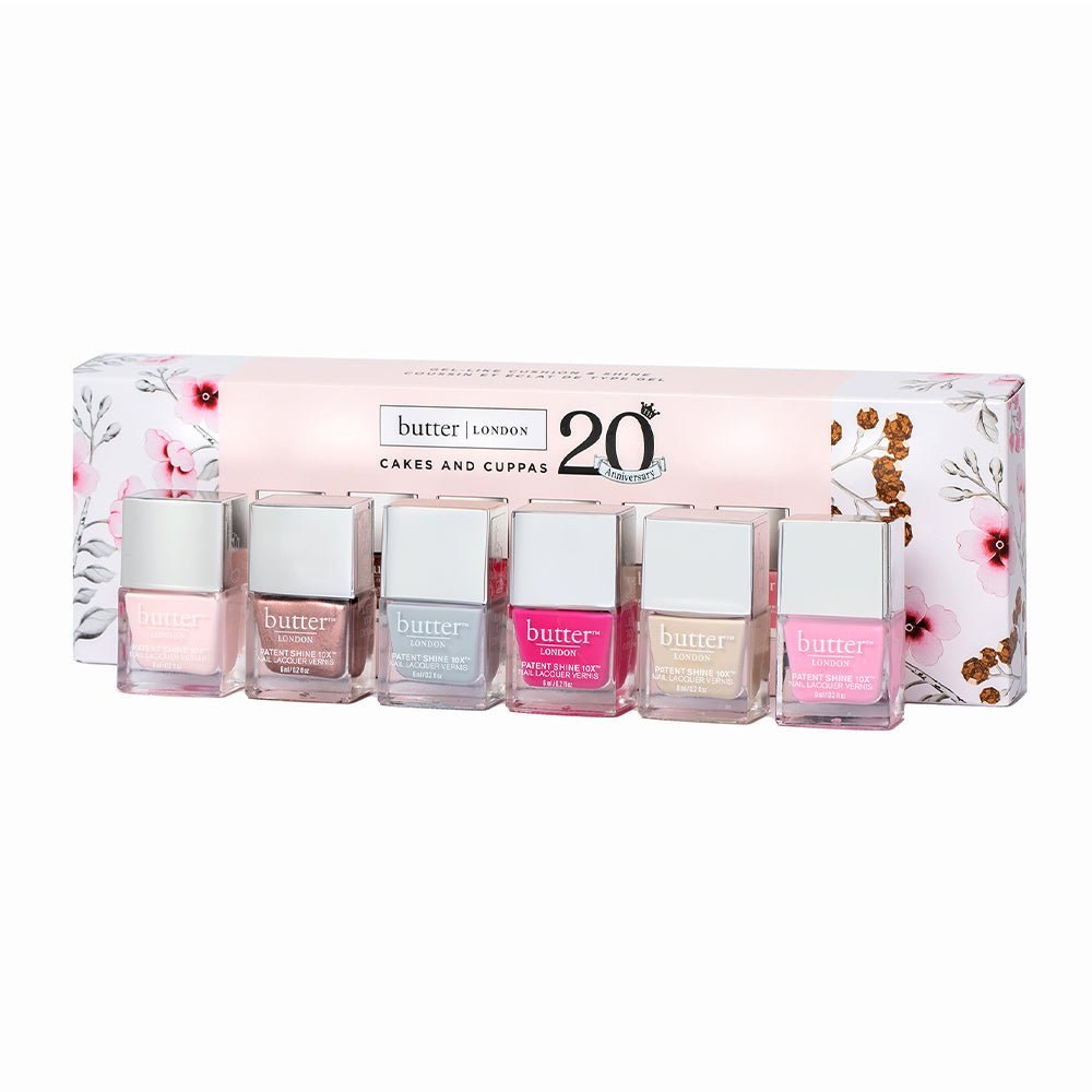 Cakes & Cuppas 6-Piece Nail Lacquer Set