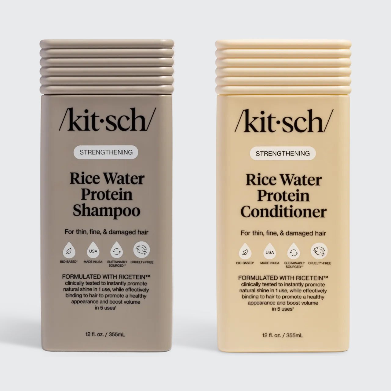 Strengthening Rice Water Shampoo & Conditioner Combo