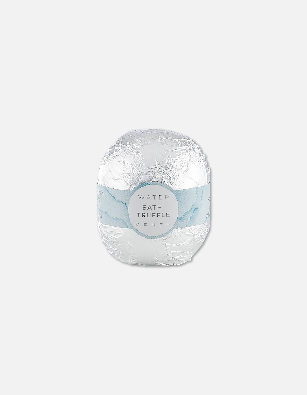 Water, Zents Nourishing & Hydrating Bath Truffle, 2oz