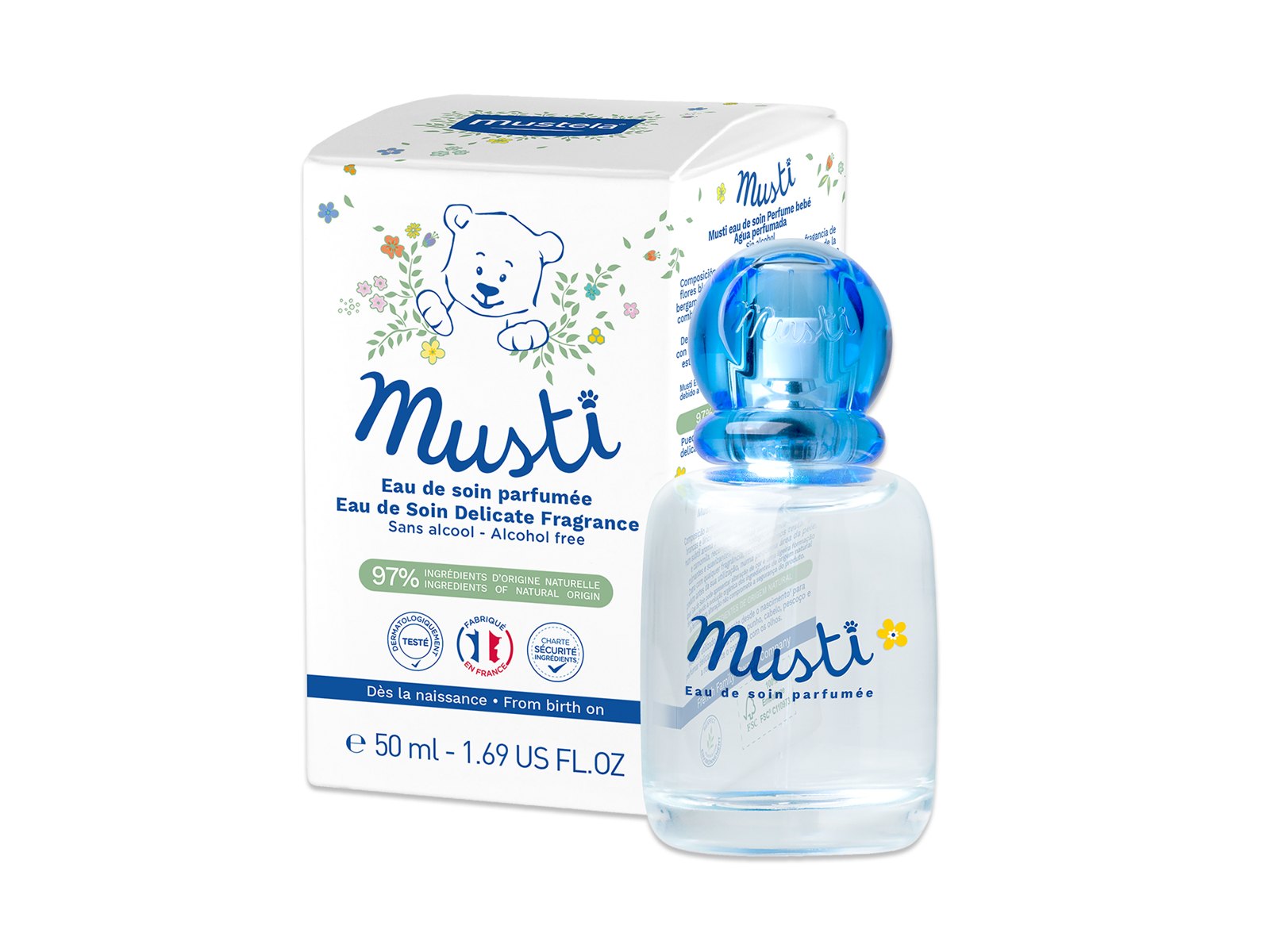Mustela Musti Scented Water 50mL