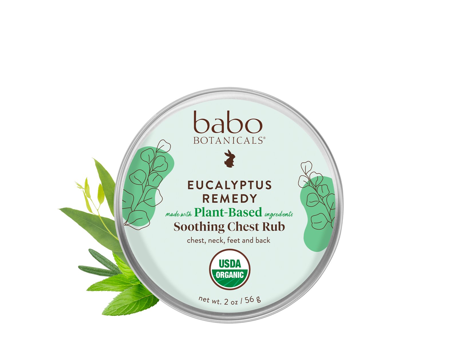 Eucalyptus Remedy Organic Soothing Chest Rub