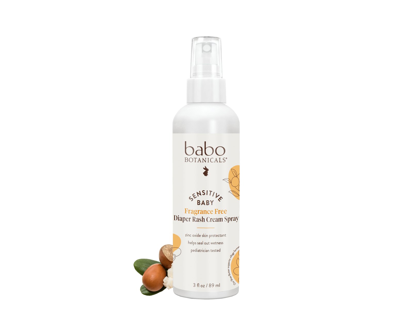 Sensitive Baby Zinc Diaper Rash Cream Spray