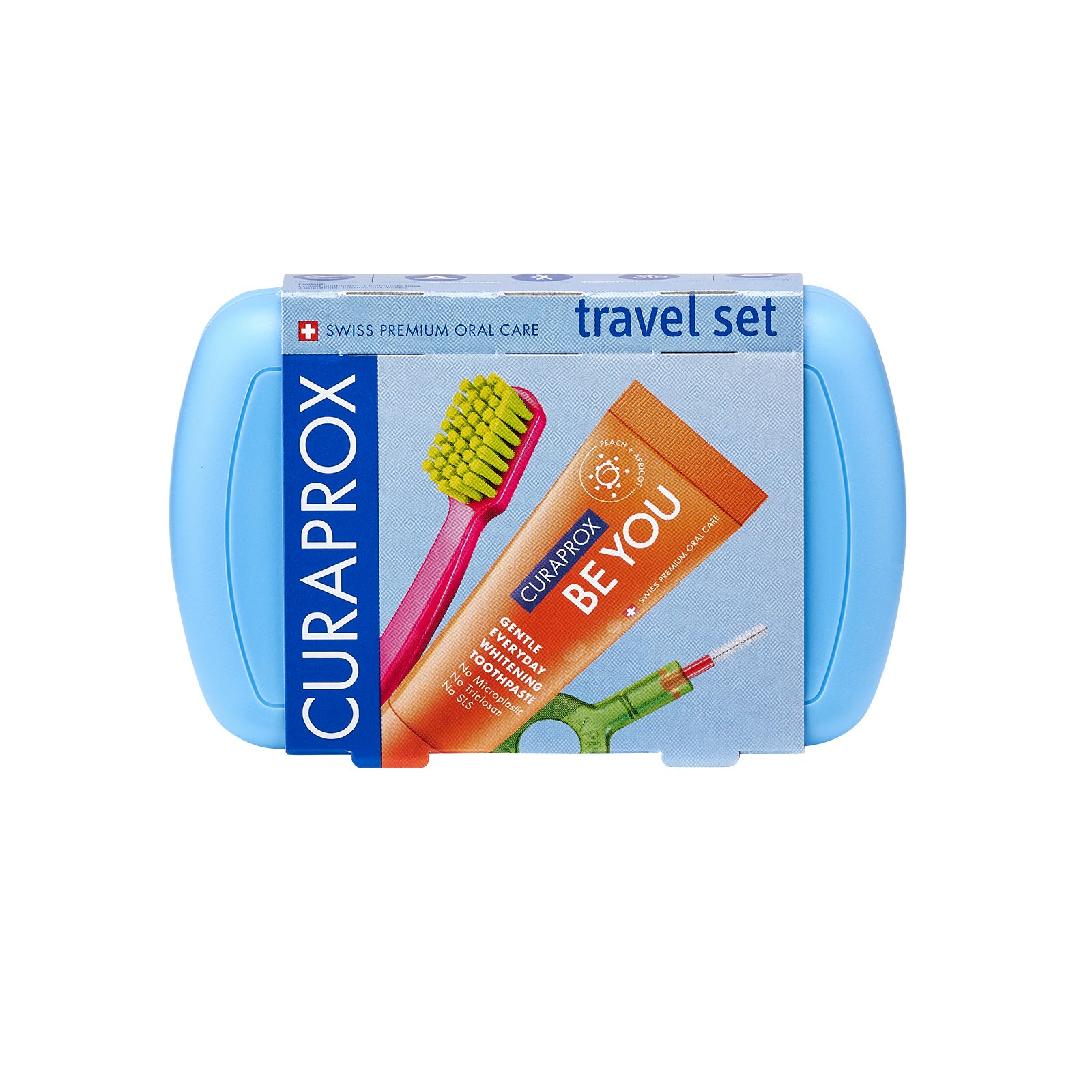 Curaprox Travel Set, blue