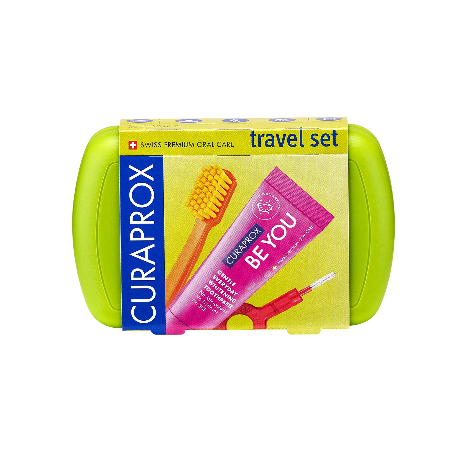 Curaprox Travel Set, green