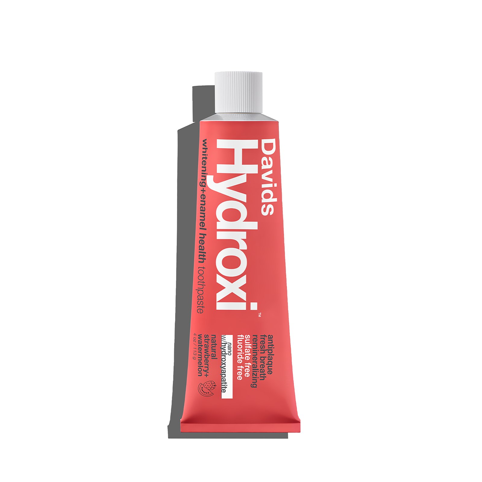 Davids Hydroxi™ whitening + enamel health, nano-hydroxyapatite toothpaste, kids + adults