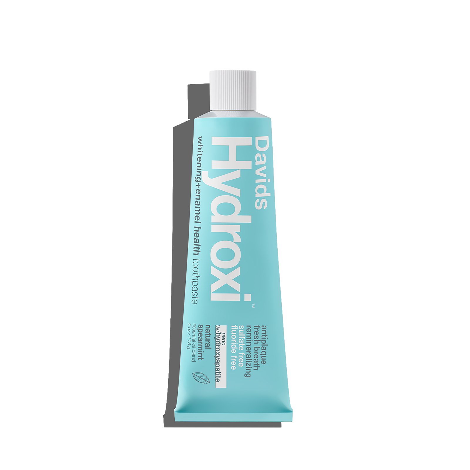 Davids Hydroxi™ whitening+enamel health nano hydroxyapatite premium toothpaste / spearmint