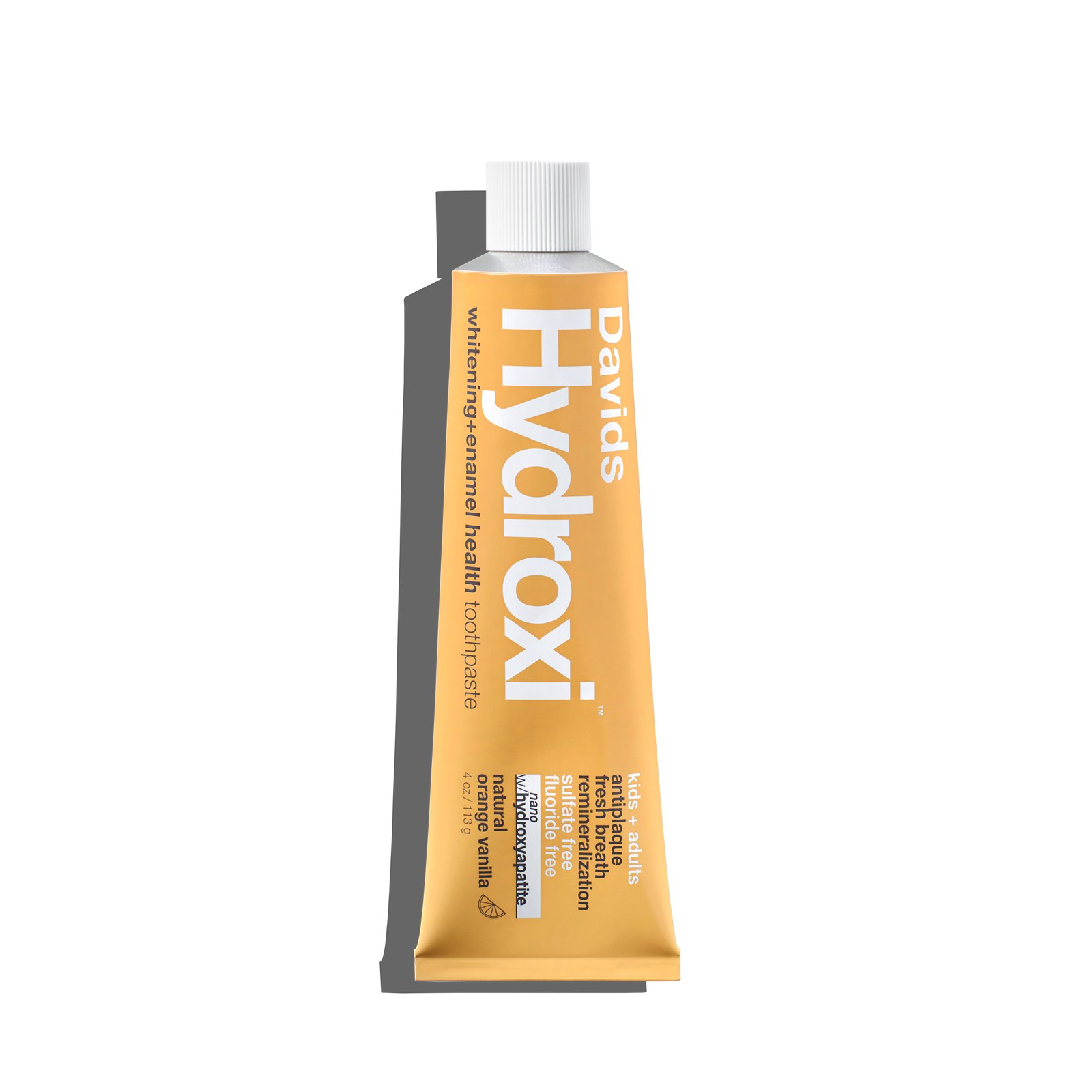 Davids kids + adults nano-hydroxyapatite / orange vanilla