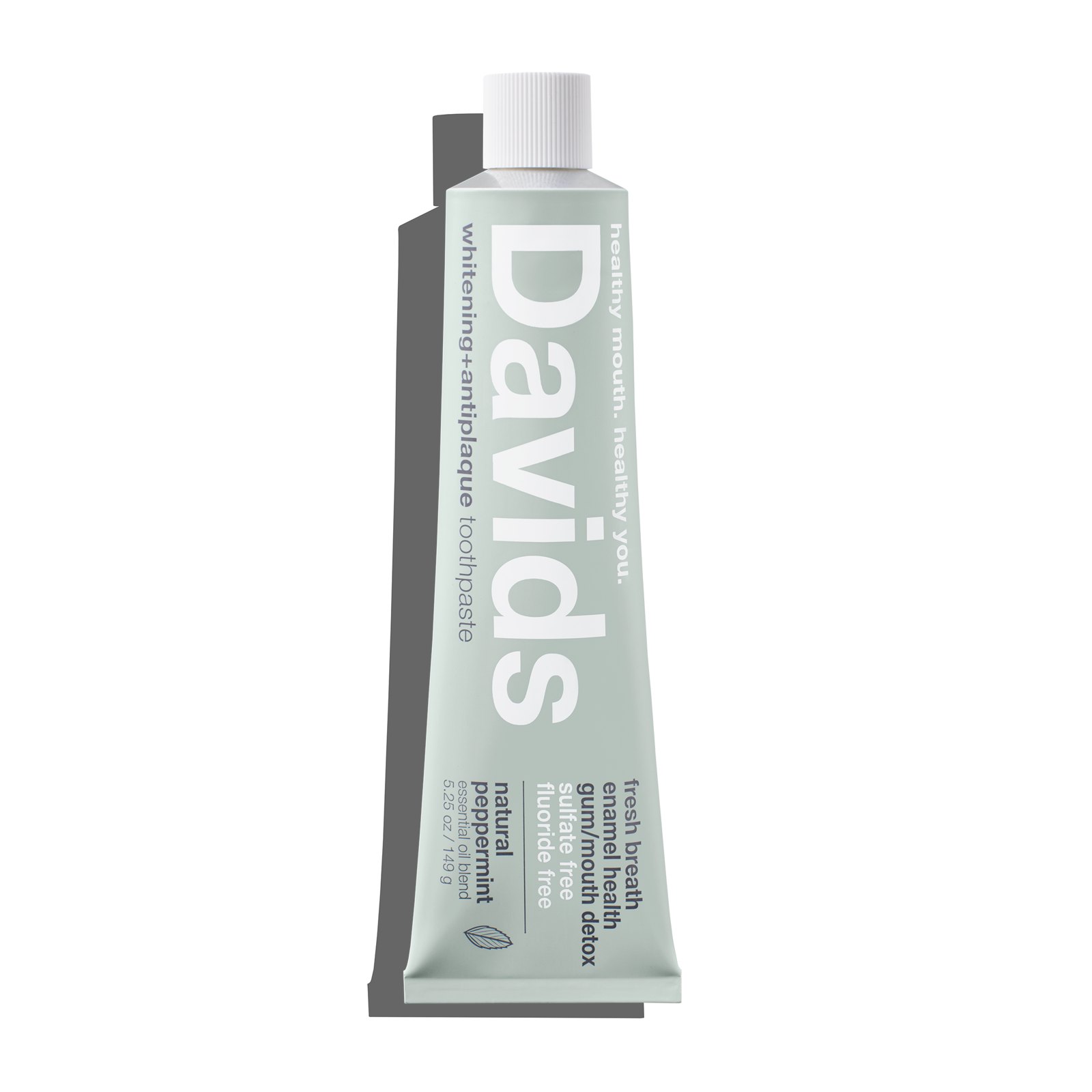 Davids premium toothpaste / peppermint