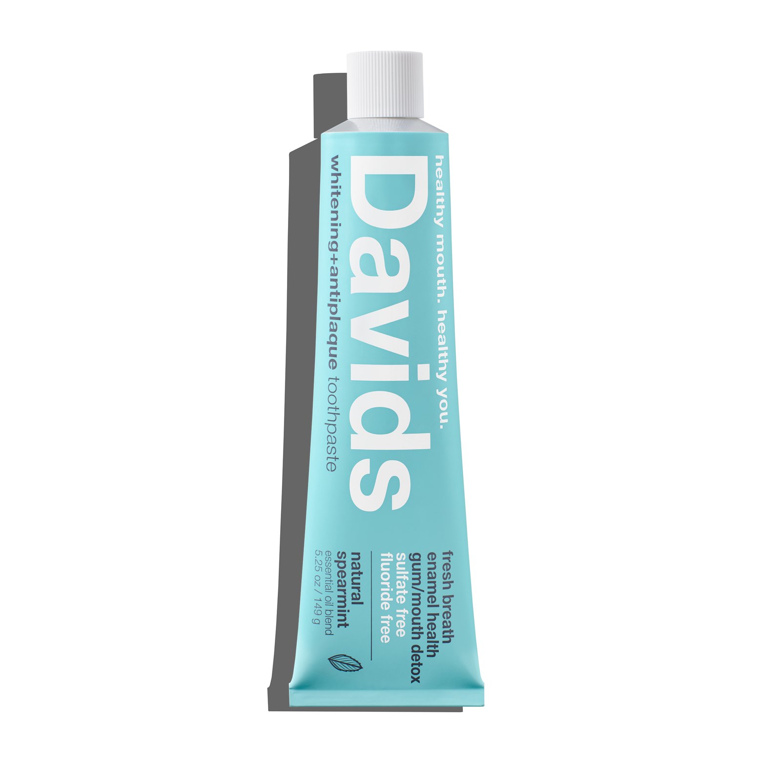 Davids premium toothpaste / spearmint