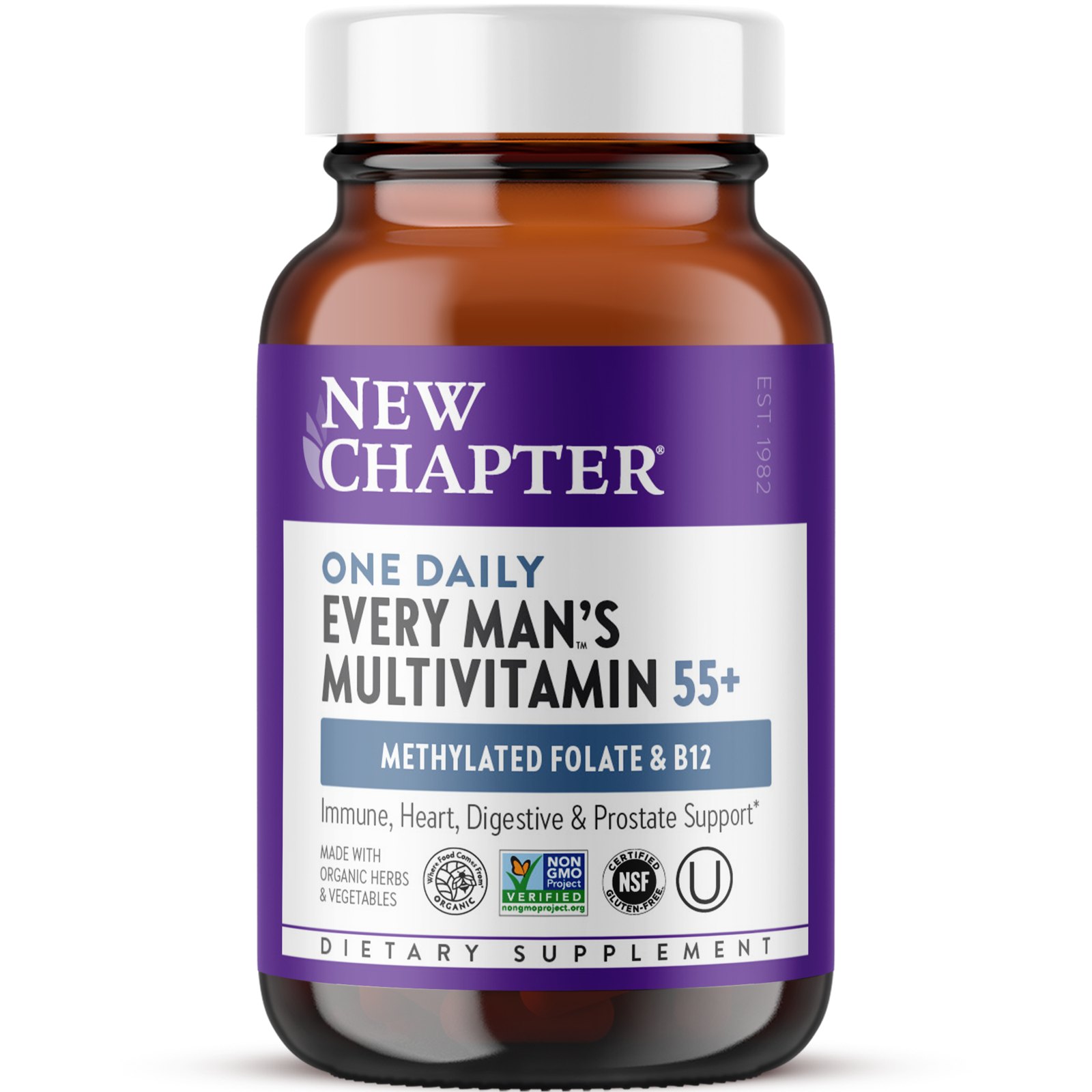 Every Man's One Daily 55+, Men's Multivitamin, 30 Tablets
