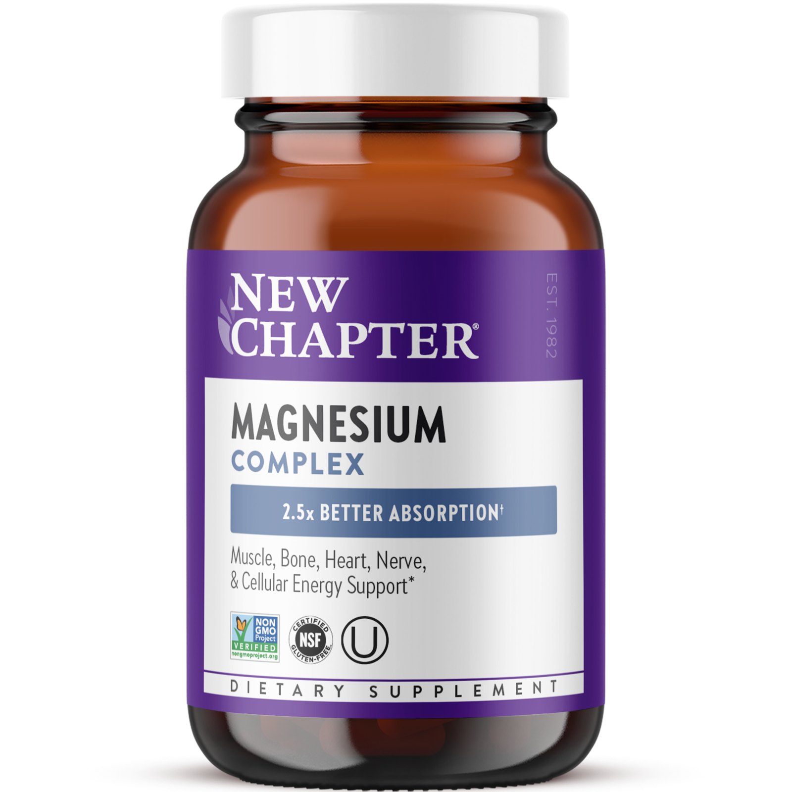 Magnesium Complex Supplement, 60 Tablets