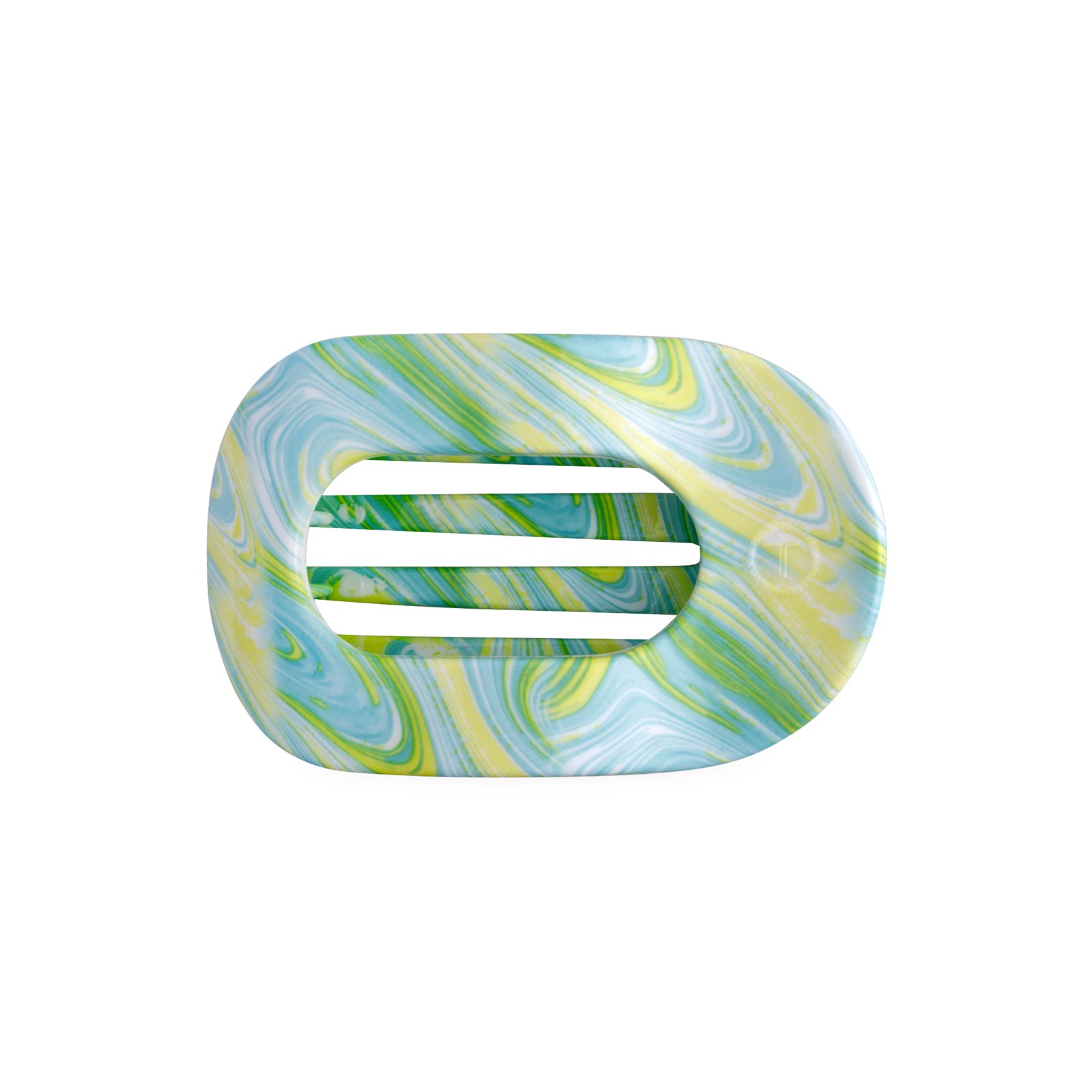 By the Sea Shore \| Medium \| Flat Round Hair Clip