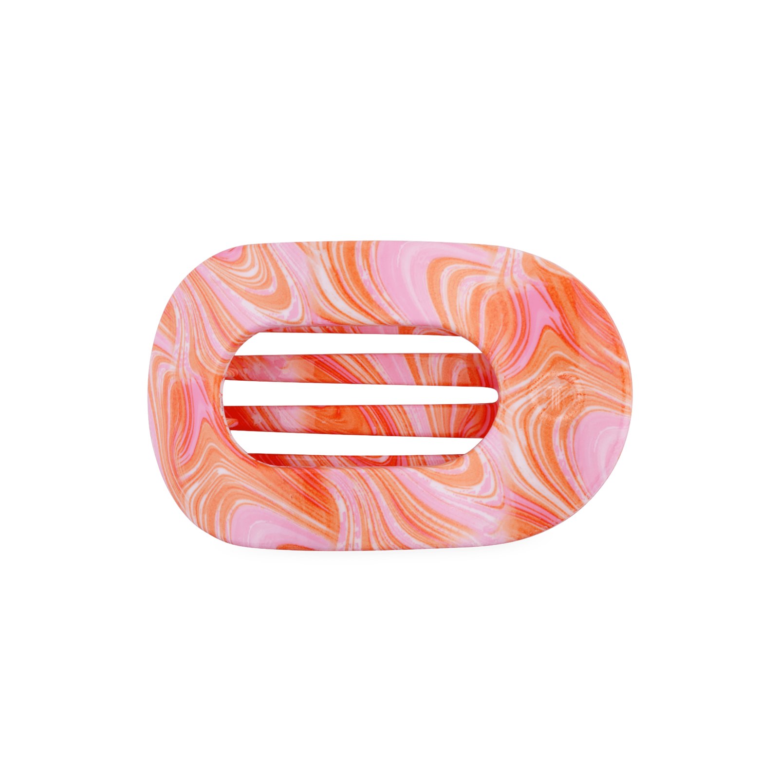 Just Keep Swimming \| Medium \| Flat Round Hair Clip