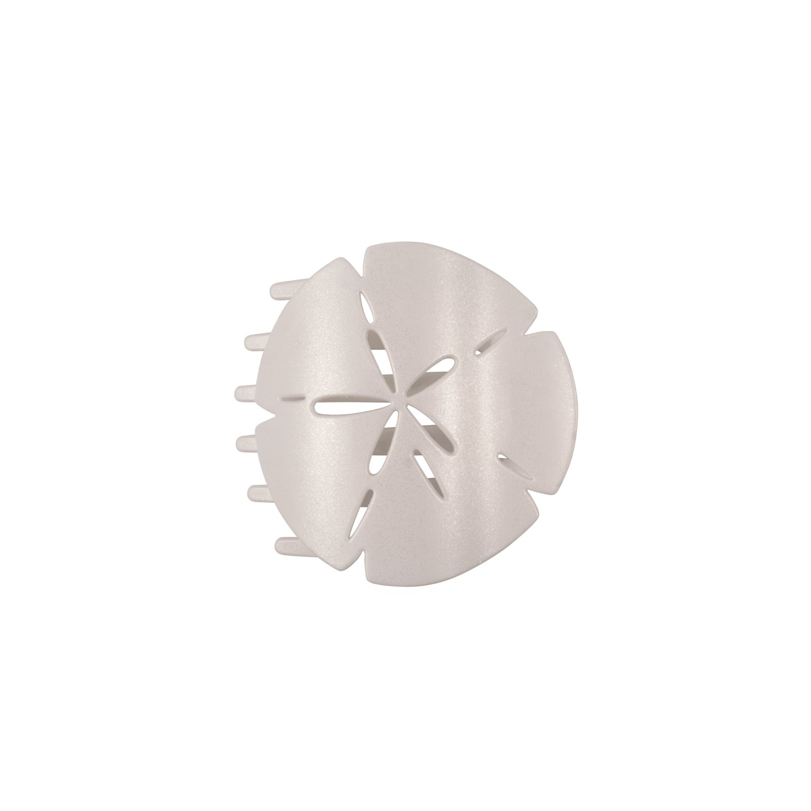 Sand Dollar \| Medium \| Flat Shape Hair Clip