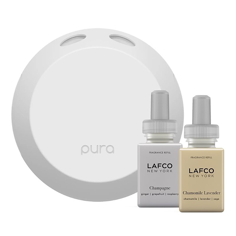 Pura Smart Diffuser w/ Cham/Lavndr & Champagne