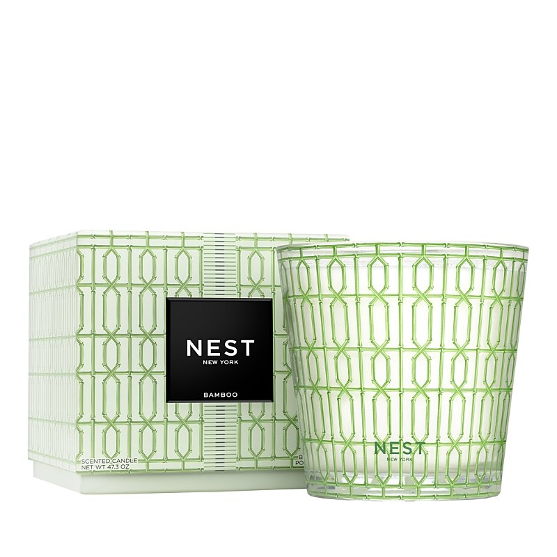 Decorative Luxury Candle 47.3 oz - Bamboo