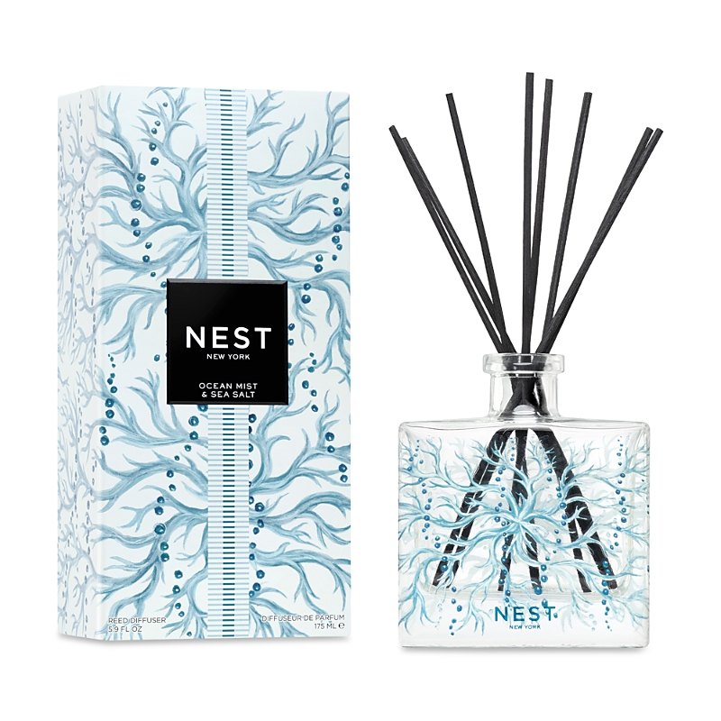 Decorative Reed Diffuser 5.9 fl.oz/175 ml - Ocean Mist & Sea Salt