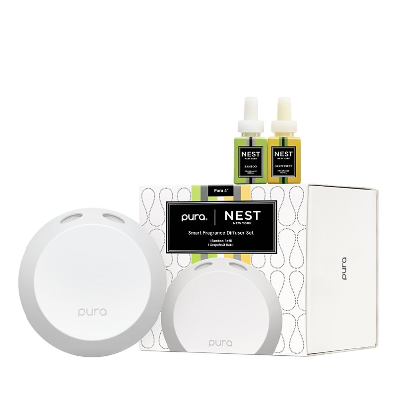 Pura Diffuser - Device & 2pc Bamboo & Grapefruit