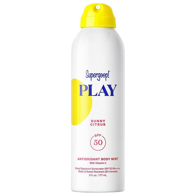 PLAY Antioxidant Body Mist SPF 50 with Vitamin C - Sunny Citrus 6 oz