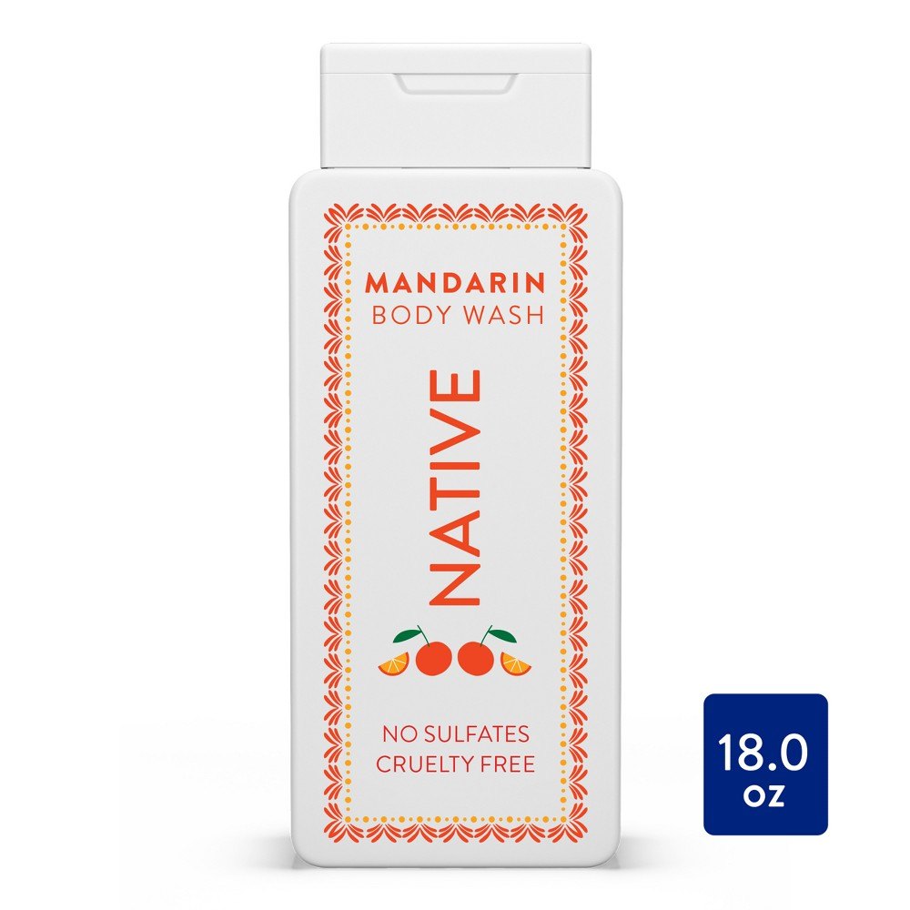 Native Body Wash, Jarritos Mandarin, 18oz