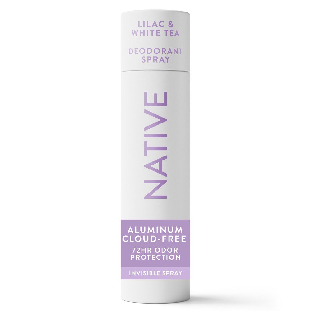 Native Whole Body Deodorant Spray, Lilac & White Tea, 3.5oz