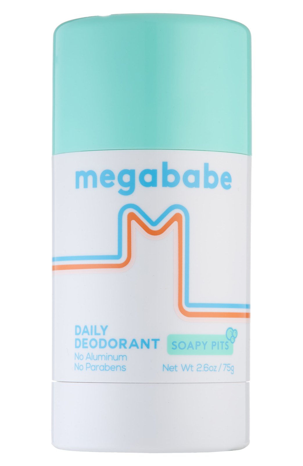 Megababe Soapy Pits Daily Solid Deodorant 2.6oz - New