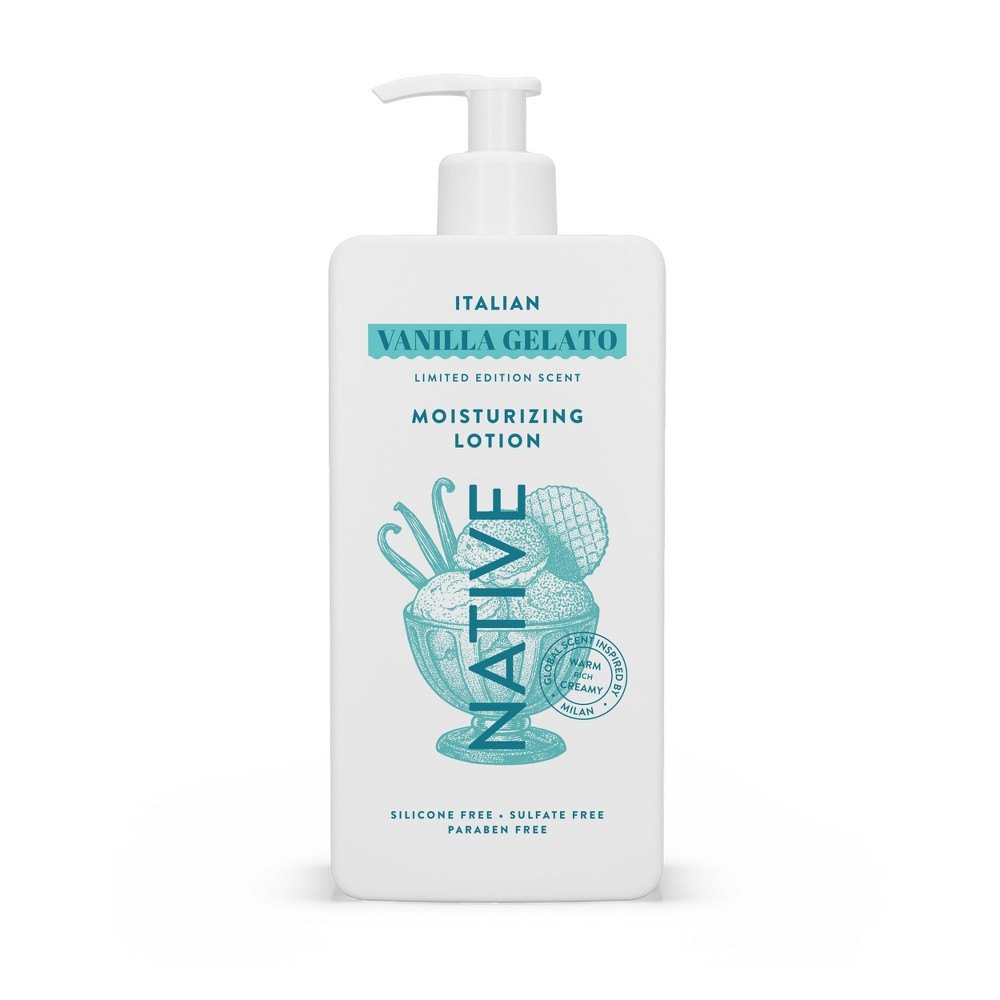Native Limited Edition Global Flavors Hand & Body Lotion Italian Vanilla Gelato 16.5 fl