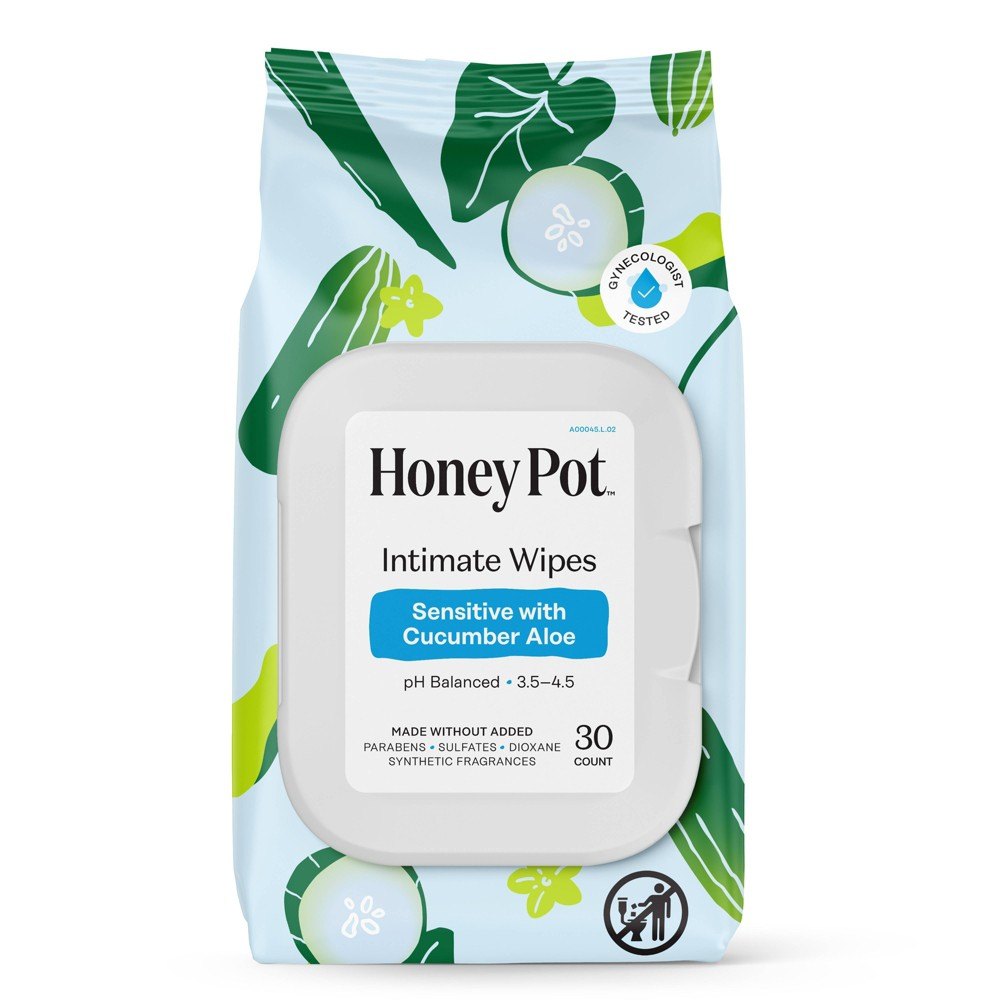 Cucumber Aloe Wipes 30 count