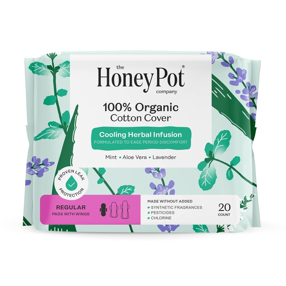 Org Cotton Cover Regular Pads