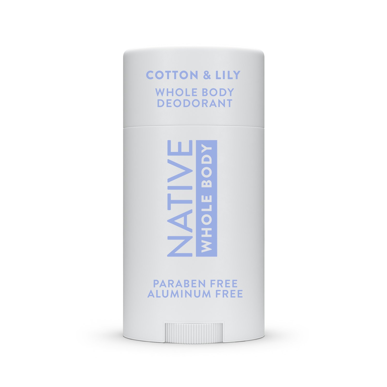 Native Whole Body Deodorant Stick, Cotton & Lily, 2.4oz