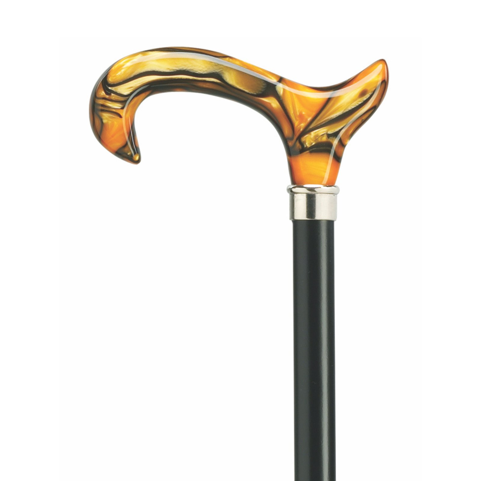 Imported Acrylic Orange Derby Handle