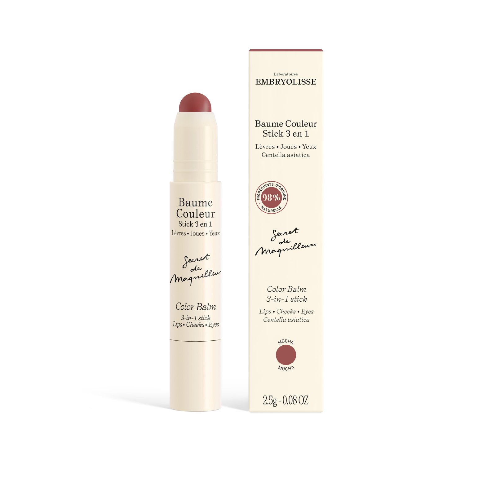 Embryolisse Color Balm 3-in-1 Stick Mocha
