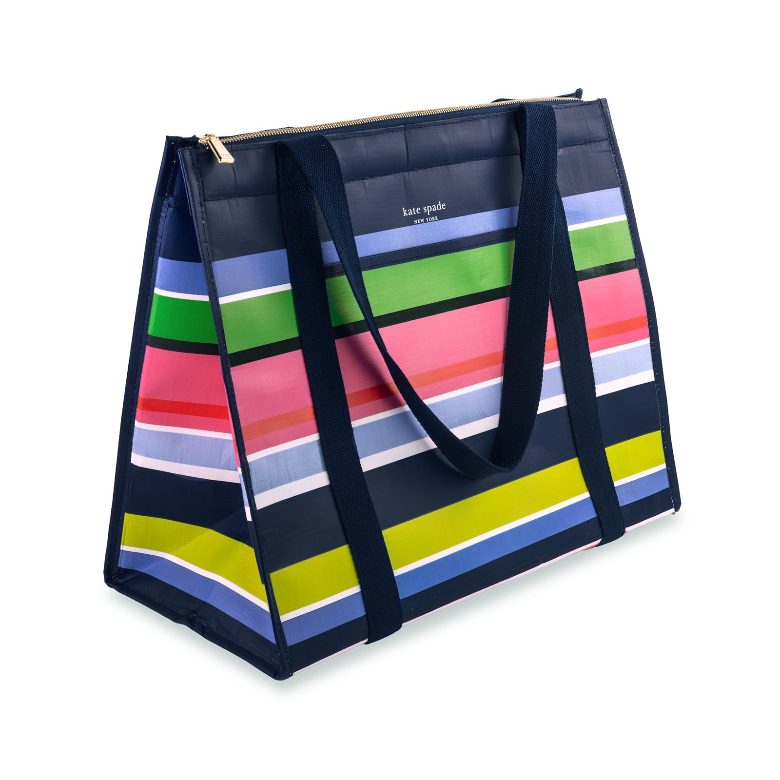 Insulated Market Tote, Sunny Day Stripe (Avail: 08/24/26)